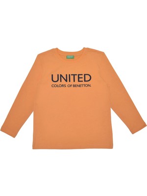 Erkek Çocuk T-Shirt - Turuncu