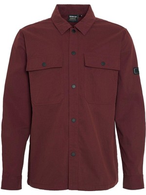 Barbour International B.ıntl Rocco Overshirt RE98 Bordeaux