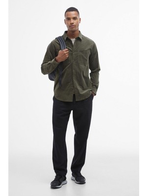 Barbour International B.ıntl Elton Overshirt GN84 Uniform Green