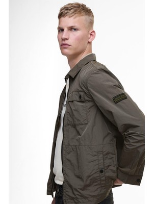 Barbour International B.ıntl Inline Dış Gömlek BR97 Major Brown