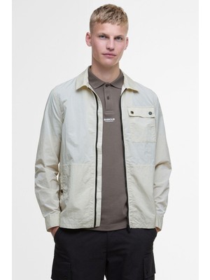 Barbour International B.ıntl Inline Dış Gömlek GY55 Oyster Grey