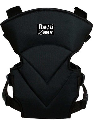 Revu Baby Pro Comfort Kanguru Siyah Bebek Taşıma Çantası Ana Kucağı Anakucağı Sling