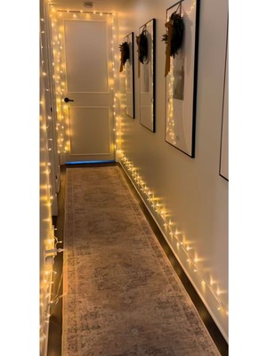 Tekno Trust 50 Metre Fişli Sarı LED Işık Noel Yılbaşı Ağacı Işığı LED Ampül Çam Ağacı Balkon Salon Süsleme