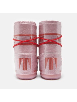 Moon Boot Kız Çocuk Bot (Kar) 80d3400290-J001 Moon Boot Icon Jr Glitter Pink (27-34)