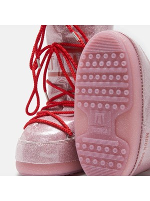 Moon Boot Kız Çocuk Bot (Kar) 80d3400290-J001 Moon Boot Icon Jr Glitter Pink (27-34)