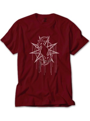 Z zepplin Slipknot Goat From Hell Kırmızı Tişört
