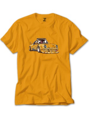 Z zepplin Vosvos Vintage Sarı T-Shirt