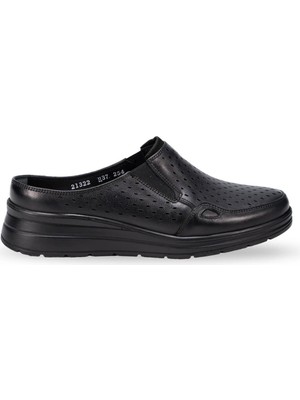 Forelli Mandı-H Comfort Kadın Ayakkabı Siyah