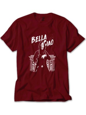 La Casa De Papel Bella Kırmızı Tişört