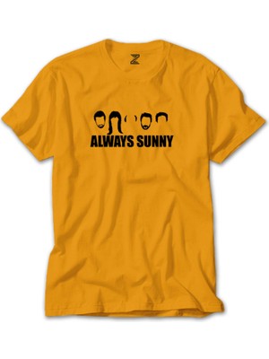 Its Always Sunny In Philadelphi Sarı Tişört