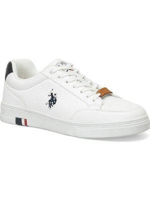 U.s Polo Norm 4 Pr Beyaz Erkek Sneaker Ayakkabı