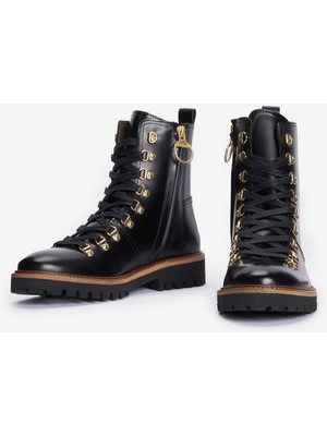 Barbour Blake Hiker Bot BK11 Black Polido