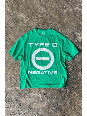 \'\' Type 0 Negative \'\' Oversize Heavy Metal T-Shirt