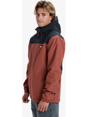 Quiksilver Overcast 3k Warm Jacket  Erkek Mont