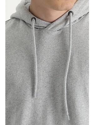 Kapüşonlu Pamuklu Sweatshirt