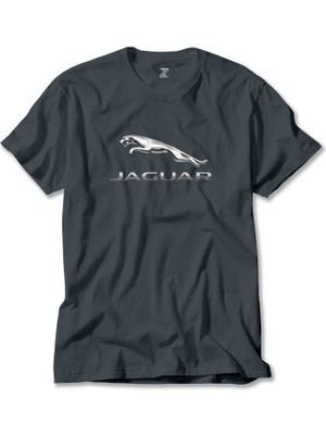 Z zepplin Jaguar Logo Silver Füme Tişört
