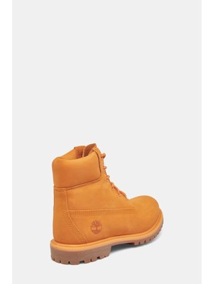 Timberland Kadın Premium 6 Inch Su Geçirmez Turuncu Bot