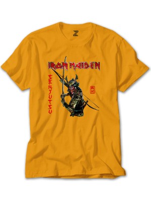 Wakha Iron Maiden Senjutsu Sarı Tişört