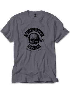 Wakha Black Label Society 20 Anniversary For Society Tour Gri Tişört