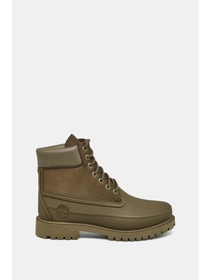 Timberland Heritage 6 In Waterproof Boot Olive Nubuck