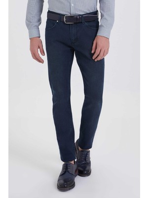 Dennys Black Lee Denim Regular Fit  Likralı Erkek Kot PANTOLON-4845