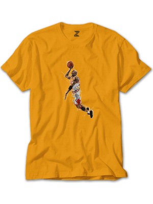 Wakha Micheal Jordan Attempt Sarı Tişört