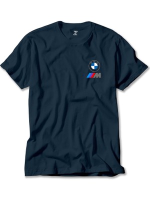 Z zepplin Bmw Logo M Power Lacivert Tişört