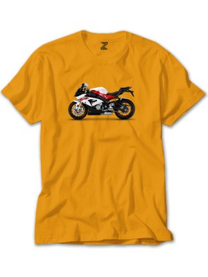 Z zepplin Bmw S1000RR Red Sarı Tişört