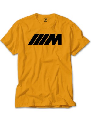 Z zepplin Bmw M Power Black Sarı Tişört
