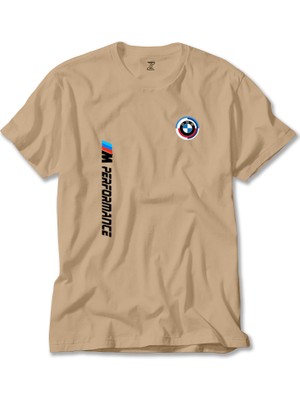 Z zepplin Bmw Performance Krem Tişört