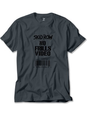 Z zepplin Skid Row No Frills Video Füme Tişört