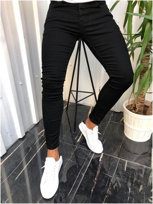 Wamoss 2025 Battal Beden Skinny Kot Pantolon