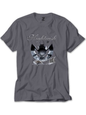 Z zepplin Nightwish Dark Passion Play Gri Tişört