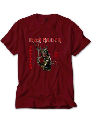 Z zepplin Iron Maiden Senjutsu Kırmızı Tişört