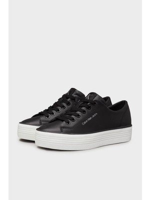 Calvin Klein Logolu Sneaker Ayakkabı YW0YW016330GM Bayan Ayakkabı YW0YW01633 0gm