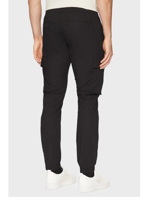 Calvin Klein Streç Pamuklu Skinny Fit Normal Bel Jogger Pantolon J30J327614BEH Erkek Pantolon J30J327614 Beh