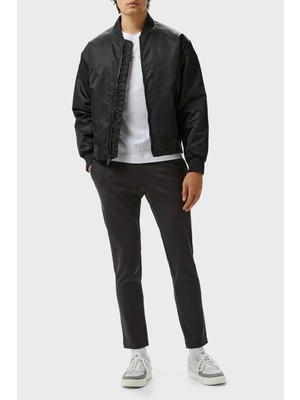 Calvin Klein Regular Fit Suya ve Rüzgara Dayanıklı Kolej Yaka Bomber Ceket 00040EM524UB1 Erkek Ceket 00040EM524 Ub1