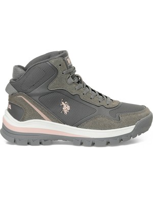 U.S. Polo Assn. Sagan Hı Wmn Glb 4pr Gri Kadın Outdoor Bot