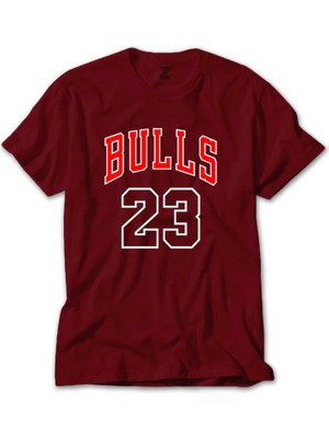 Z zepplin Chicago Bulls 23 Kırmızı Tişört