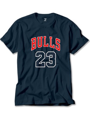 Z zepplin Chicago Bulls 23 Lacivert Tişört