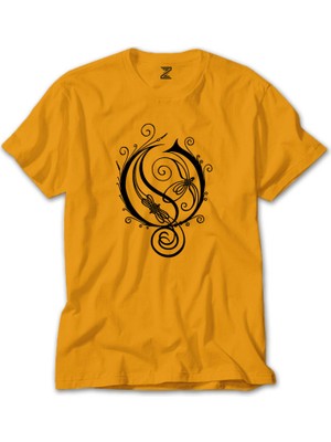 Z zepplin Opeth Type Sarı Tişört