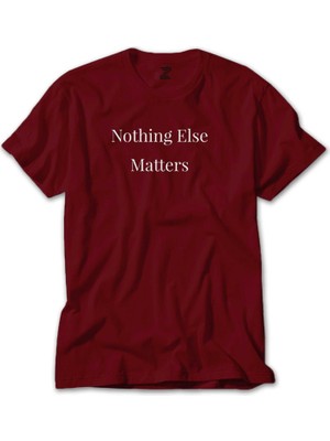 Z zepplin Metallica Nothing Else Matters Kırmızı Tişört