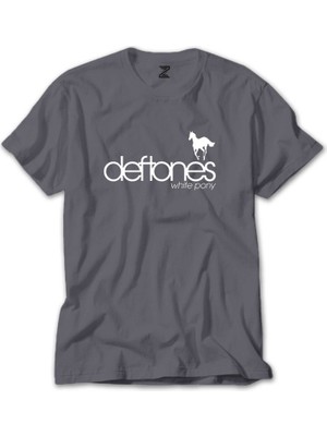 Z zepplin Deftones White Pony 2021 Gri Tişört