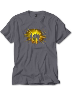 Z zepplin Metallica Lux Æterna Grup Gri Tişört