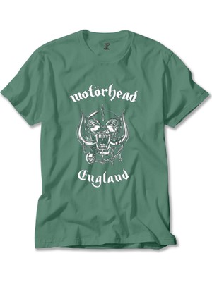 Z zepplin Motörhead England Yeşil Tişört