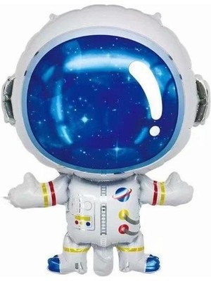 Astronot Temalı Folyo Balon 60CM