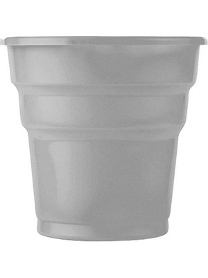 Plastik Gümüş Bardak 24'lü