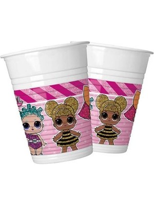 Lol Bebek Plastik Bardak 8'li