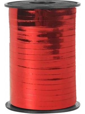 Metalik Kırmızı Rafya 8mm