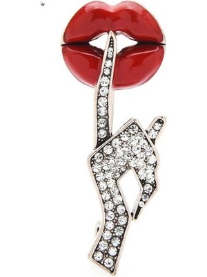 Punky Store "sessizlik" Broş